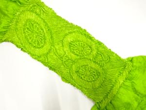 正絹　絞り　帯揚げ